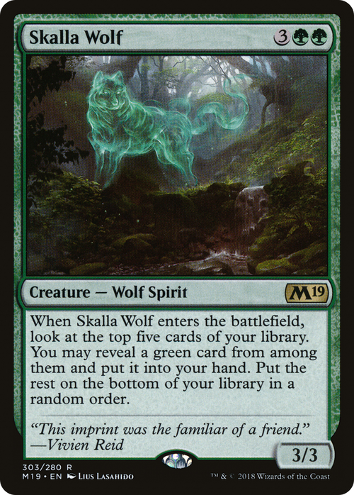Skalla Wolf (M19-303) - Core Set 2019