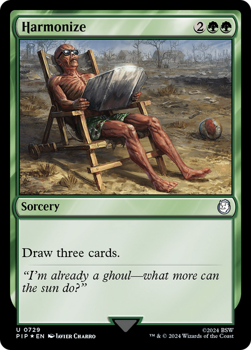 Harmonize (Surge Foil) (PIP-729) - Fallout Foil