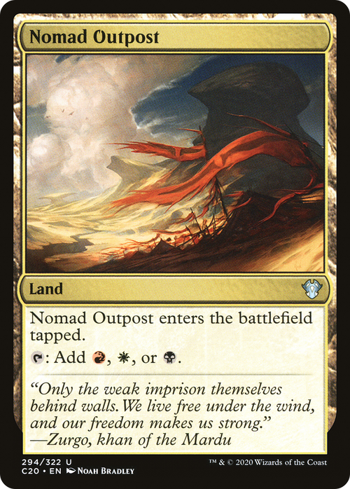 Nomad Outpost (C20-294) - Commander 2020