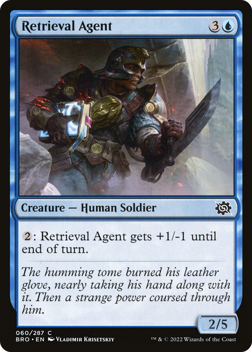 Retrieval Agent (BRO-060) - The Brothers' War Foil