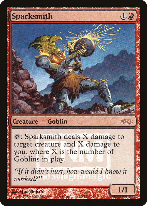 Sparksmith (FNM-) - Friday Night Magic 2003 Foil
