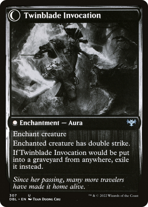 Twinblade Geist (DBL-307) - Innistrad: Double Feature: (Double Faced Transform)