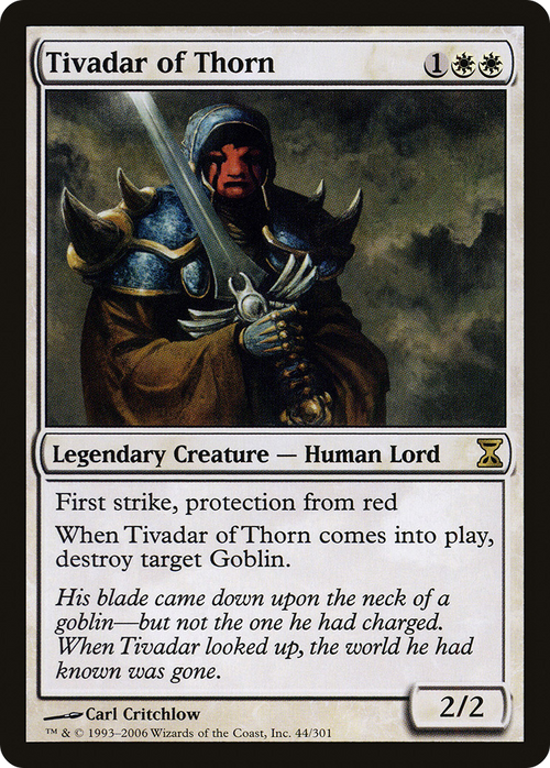 Tivadar of Thorn (TSP-044) - Time Spiral