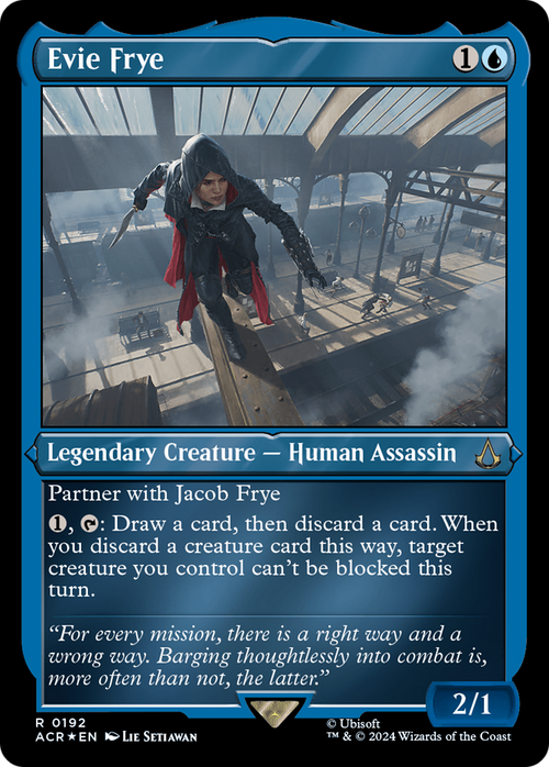 Evie Frye (Foil Etched) (ACR-192) - Assassin's Creed Foil