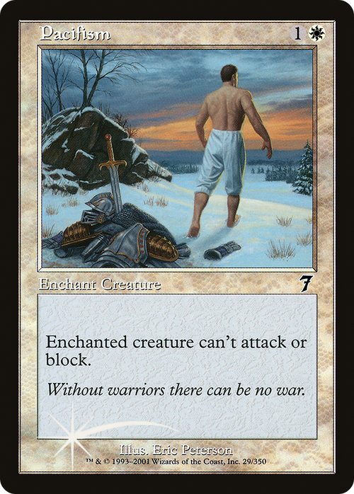 Pacifism (7ED-029) - 7th Edition Foil