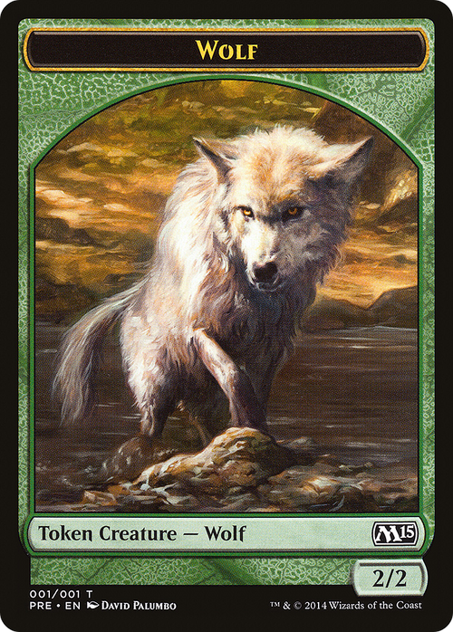 Wolf Token (PRE-001) - M15 Prerelease Challenge