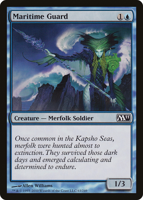 Maritime Guard (M11-063) - Magic 2011 Foil