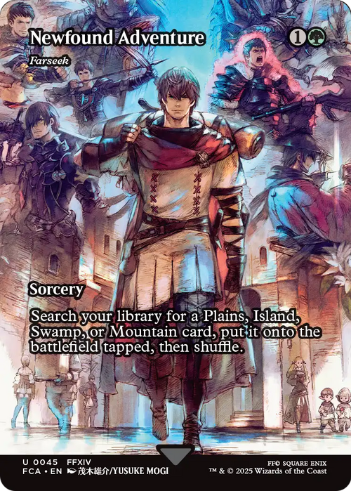 Newfound Adventure - Farseek (Showcase) (FCA-045) - FINAL FANTASY: Through the Ages / Newfound Adventure (Borderless)