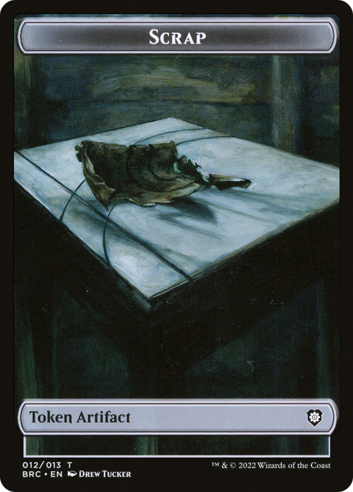 Scrap (TBRC-012) - The Brothers' War Commander Tokens