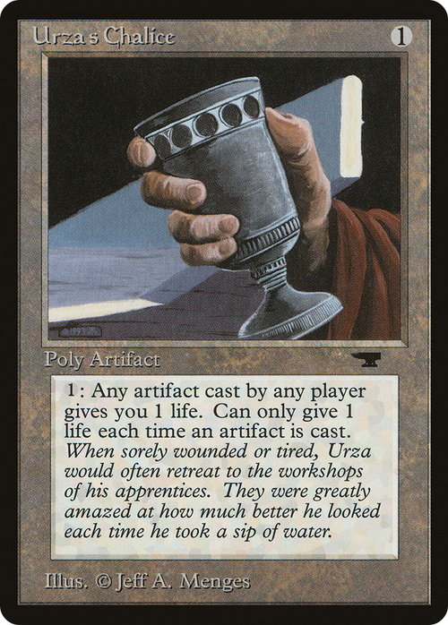 Urza's Chalice (ATQ-) - Antiquities