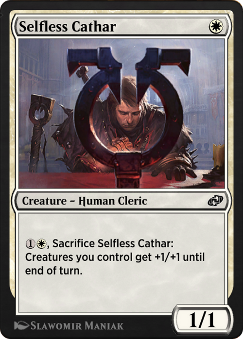 Selfless Cathar (J21-126) - Jumpstart: Historic Horizons