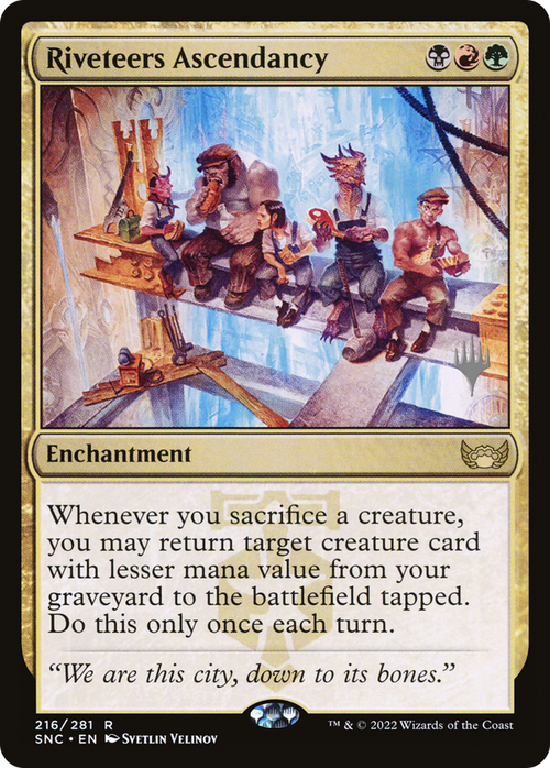 Riveteers Ascendancy (PPSNC-216) - Streets of New Capenna Promos