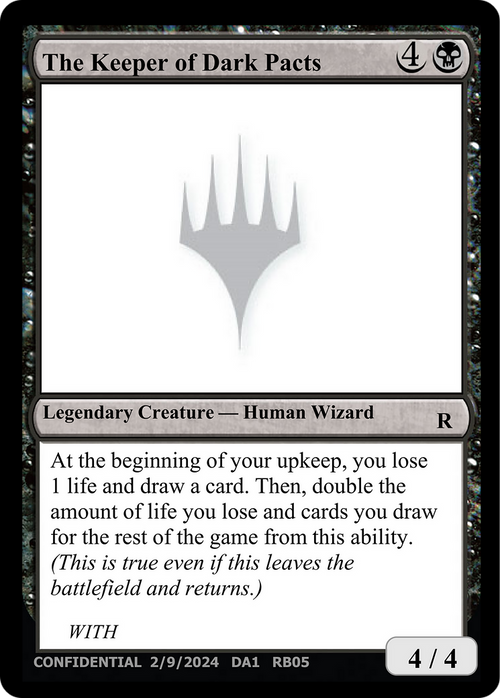 The Keeper of Dark Pacts (UNK-RB05) - Unknown Event