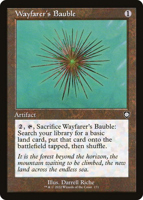 Wayfarer's Bauble (Retro Frame) (BRC-171) - The Brothers' War Commander
