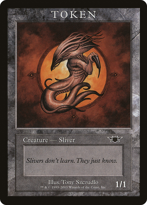 Sliver Token (LGN) (MPRP-) - Magic Player Rewards 2003