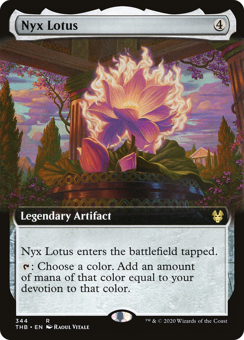Nyx Lotus (Extended Art) (THB-344) - Theros Beyond Death: (Extended Art)