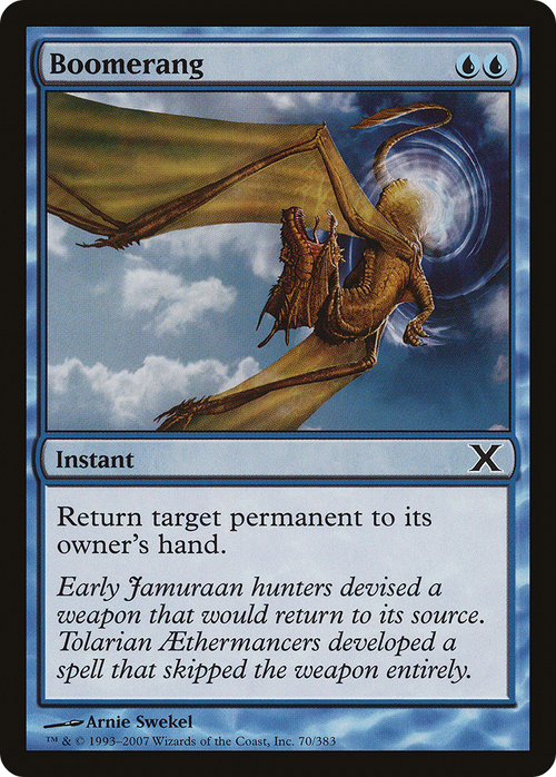 Boomerang (10E-070) - Tenth Edition