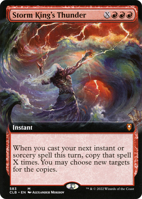 Storm King's Thunder (Extended Art) (CLB-583) - Commander Legends: Battle for Baldur's Gate: (Extended Art) Foil