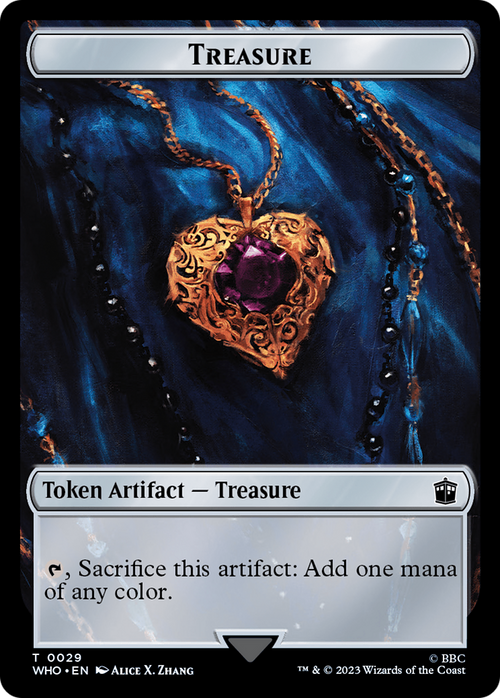 Treasure (TWHO-029) - Doctor Who Tokens