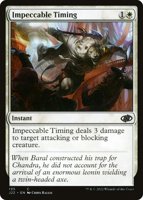Impeccable Timing (J22-195) - Jumpstart 2022
