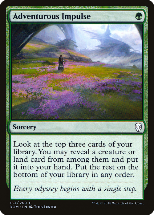 Adventurous Impulse (DOM-153) - Dominaria