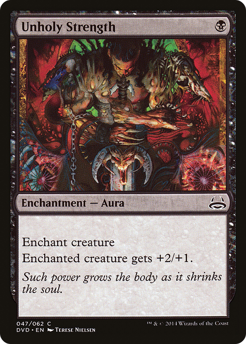 Unholy Strength (DD3-) - Duel Decks Anthology: Divine vs. Demonic
