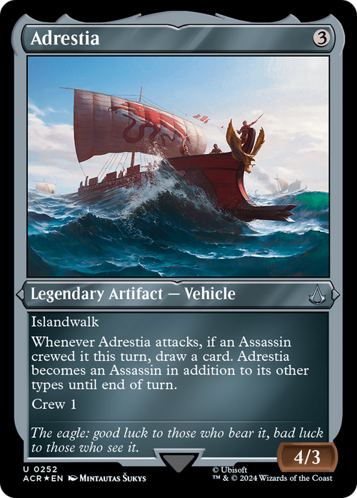 Adrestia (Foil Etched) (ACR-252) - Assassin's Creed Foil