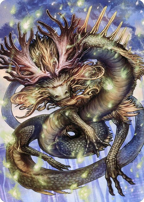 Kura, the Boundless Sky // Kura, the Boundless Sky (ANEO-066) - Neon Dynasty Art Series (Borderless)