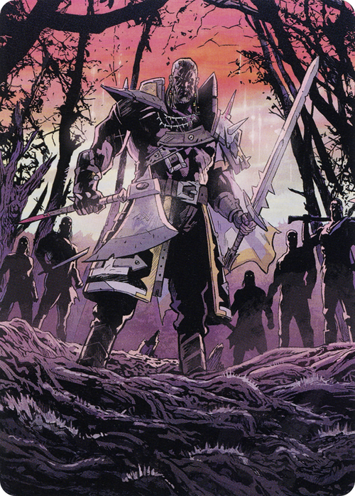 Tovolar, Dire Overlord // Tovolar, Dire Overlord (AMID-007) - Midnight Hunt Art Series (Borderless)