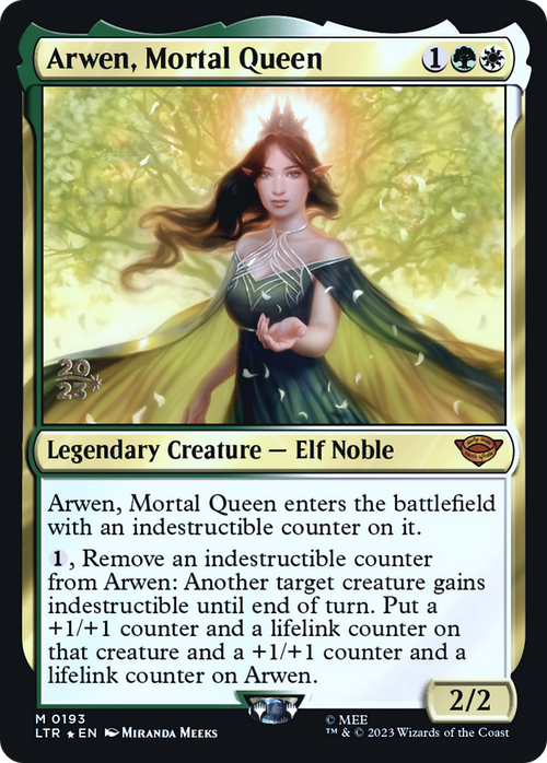 Arwen, Mortal Queen (PRE-193) - Tales of Middle-earth Promos Foil