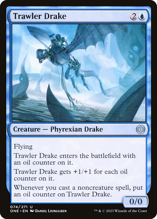Trawler Drake (ONE-074) - Phyrexia: All Will Be One Foil