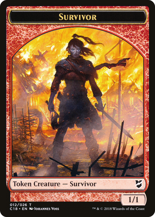 Survivor (TC18-012) - Commander 2018 Tokens