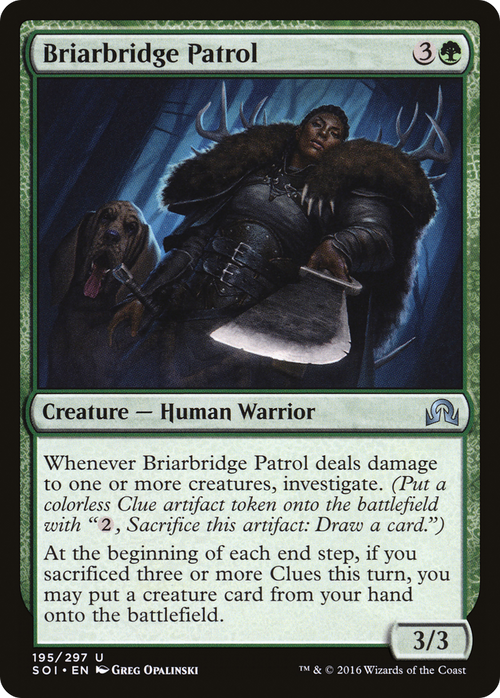 Briarbridge Patrol (SOI-195) - Shadows over Innistrad Foil