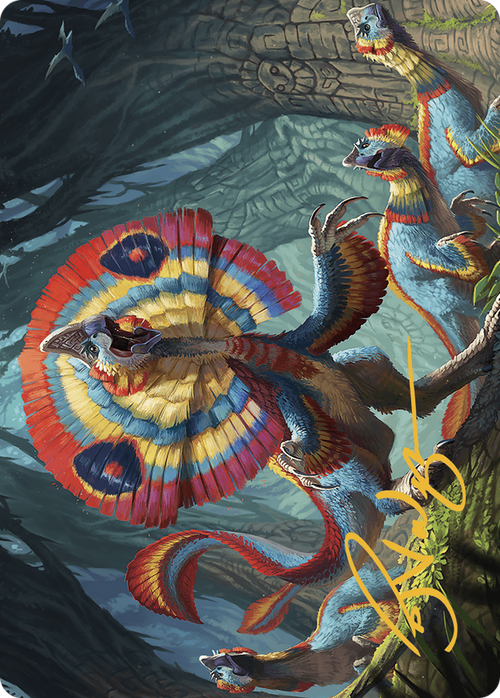 Sunfrill Imitator // Sunfrill Imitator (ALCI-078) - The Lost Caverns of Ixalan Art Series (Borderless)