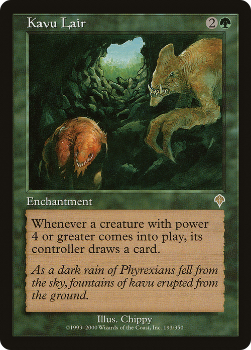 Kavu Lair (INV-193) - Invasion Foil