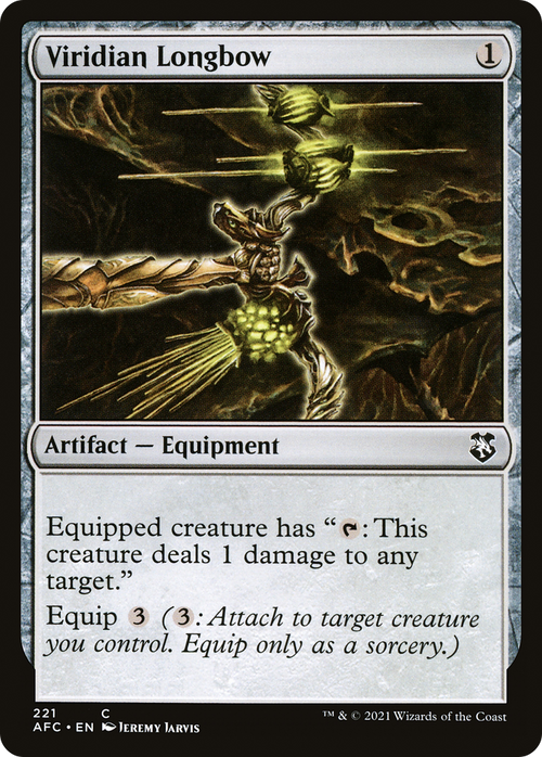 Viridian Longbow (AFC-221) - Forgotten Realms Commander