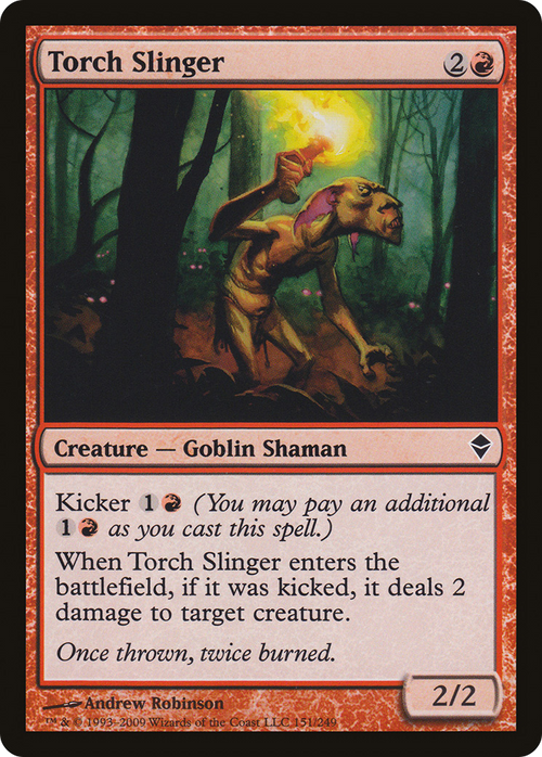 Torch Slinger (ZEN-151) - Zendikar Foil