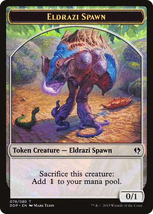 Eldrazi Spawn Token (078) (DDP-078) - Duel Decks: Zendikar vs. Eldrazi