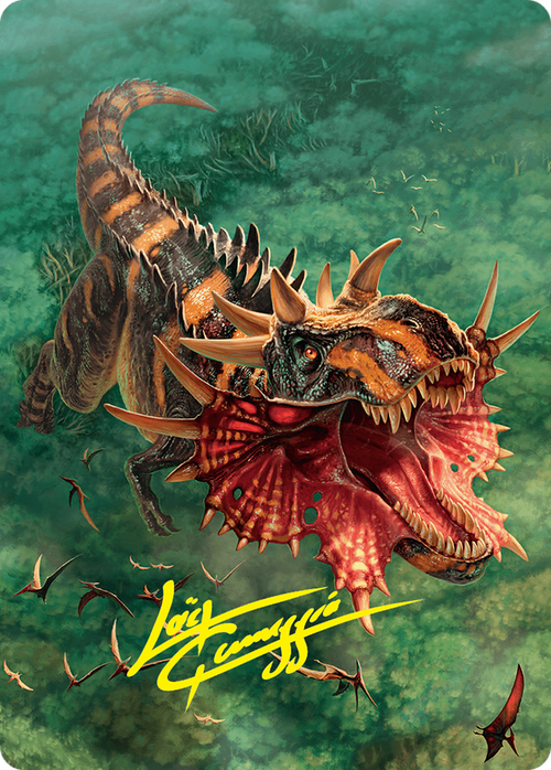 Gigantosaurus // Gigantosaurus (AFDN-053) - Foundations Art Series (Borderless)