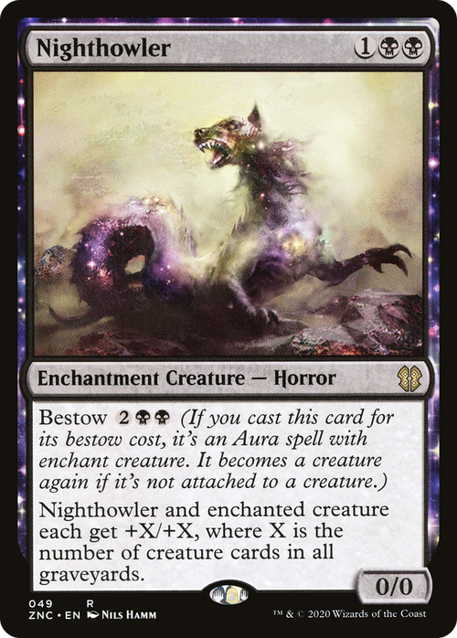 Nighthowler (ZNC-049) - Zendikar Rising Commander: (enchantment)
