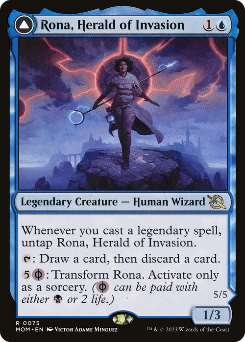Rona, Herald of Invasion (MOM-075) - March of the Machine