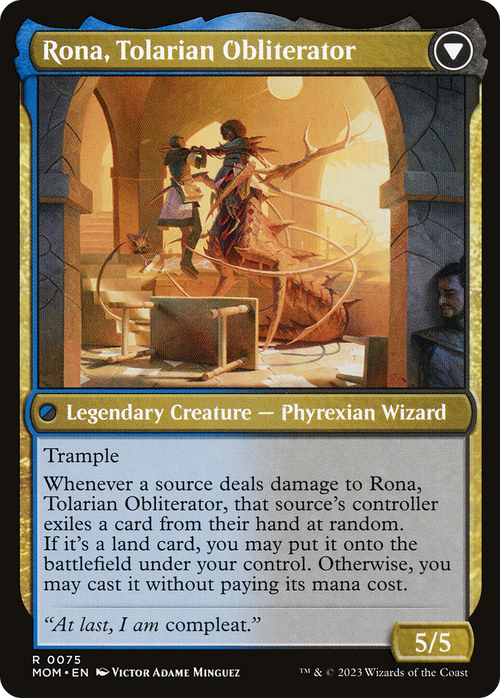 Rona, Herald of Invasion (MOM-075) - March of the Machine