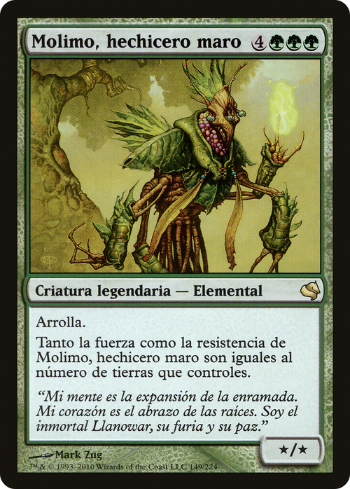 Molimo, Maro-Sorcerer (Spanish) - "Molimo, hechicero maro" (PS11-149) - Salvat 2011