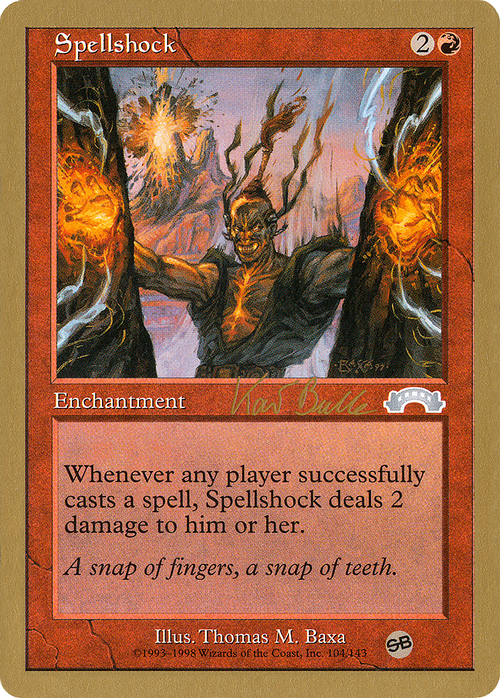 Spellshock - 1999 Kai Budde (EXO) (SB) (WCD-) - World Championship Decks 1999