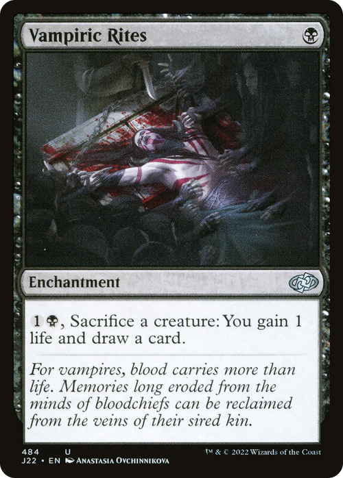 Vampiric Rites (J22-484) - Jumpstart 2022