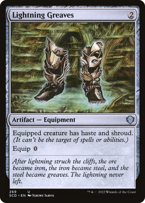 Lightning Greaves (SCD-269) - Starter Commander Decks
