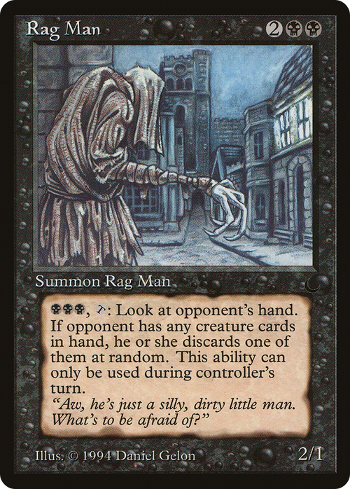 Rag Man (DRK-) - The Dark