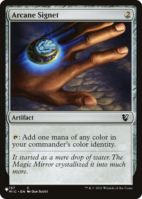 Arcane Signet (MIC) (LIST-MIC-157) - The List
