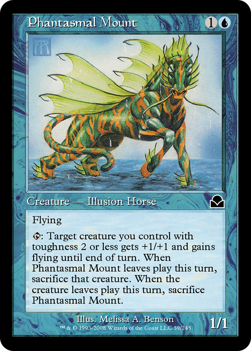 Phantasmal Mount (ME2-059) - Masters Edition II Foil