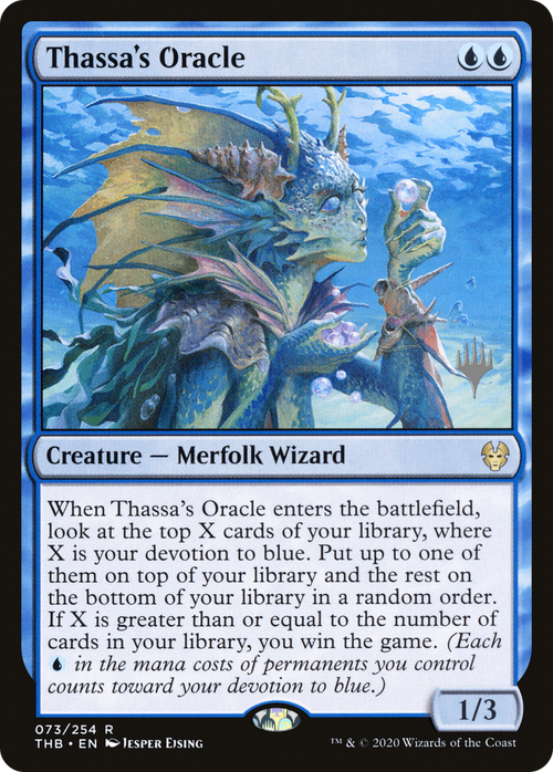 Thassa's Oracle (PPTHB-073) - Theros Beyond Death Promos